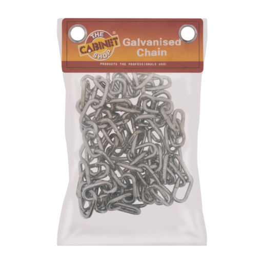 The Cabinet Shop Silver Galvanised Chain 5mm x 2m