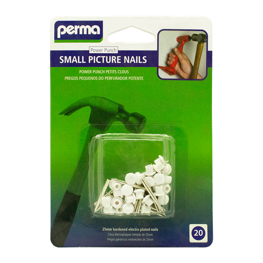 Perma Power Punch Nails Smal 20 Pack