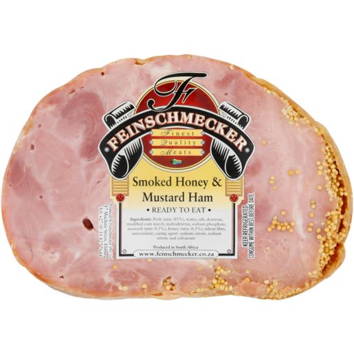 Feinschmecker Smoked Honey & Mustard Ham Per kg