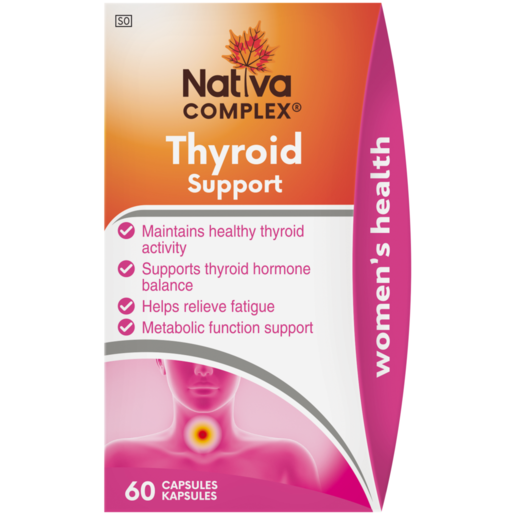 Nativa Complex Thyroid Support Capsules 60 Pack