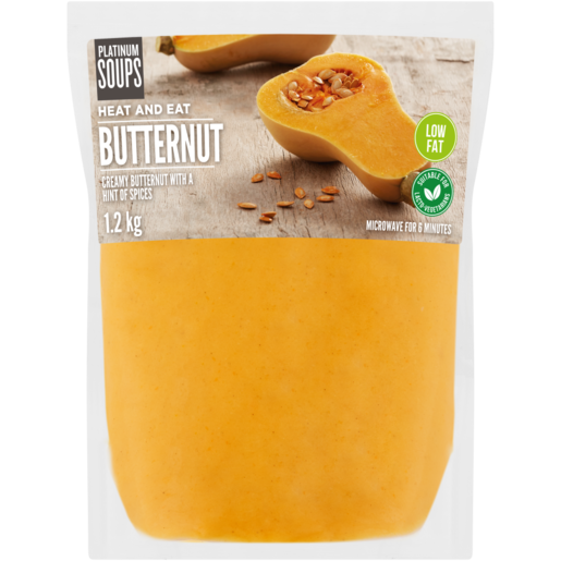 Platinum Soups Heat And Eat Butternut Soup 1.2kg