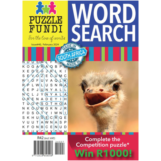 Puzzle Fundi Word Search Magazine 