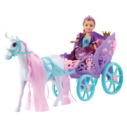 Sparkle Girlz Horse & Carriage Set