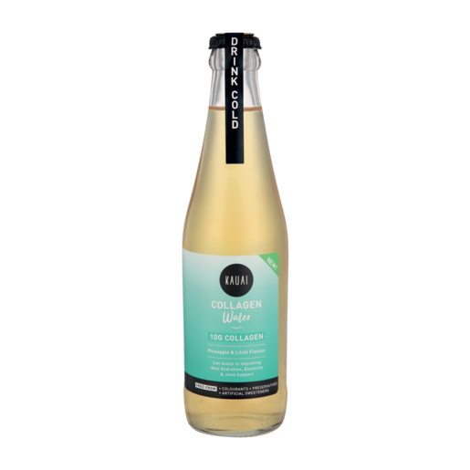Kauai Pineapple & Litchi Flavoured Collagen Water 330ml