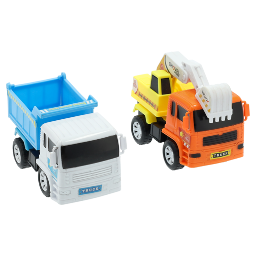 Super Power Toys Frictions Trucks 2 Pack