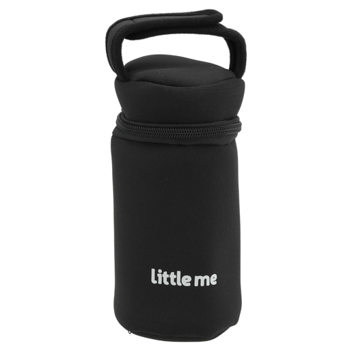Little Me Black Insulated Bottle Bag