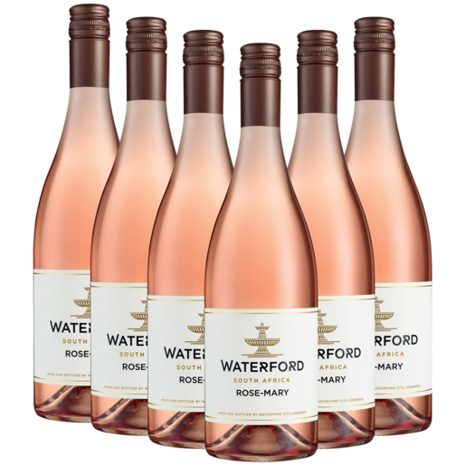 Waterford Estate Rose-Mary Blanc De Noir White Wine Bottles 6 x 750ml
