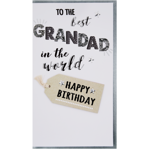 Second Nature Grandad Happy Birthday Card