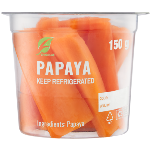 Fresh Cut Papaya Cup 150g