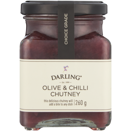 Darling Olive & Chilli Chutney 260g 