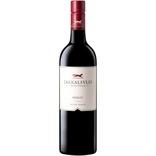 Jakkalsvlei Merlot Red Wine Bottle 750ml