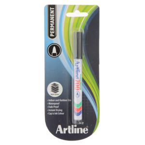  Artline Black Laundry Marker and White Fabric Marker (Twin  Pack) : Office Products
