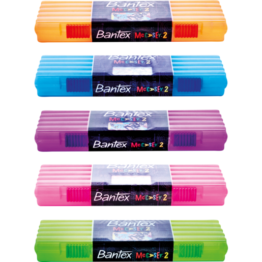 Bantex McCasey 2 Pencil Box (Colour May Vary)