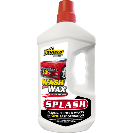 Shield Wash Plus Wax Car Shampoo 1L