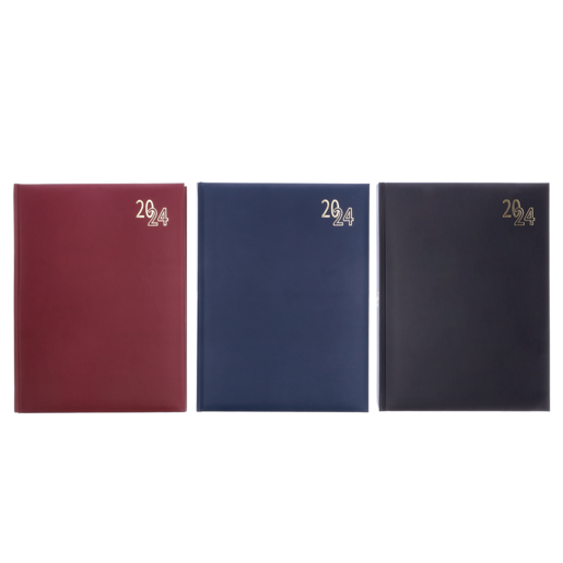 CTP Regency A4 Hard Cover Diary 2024 (Colour May Vary)
