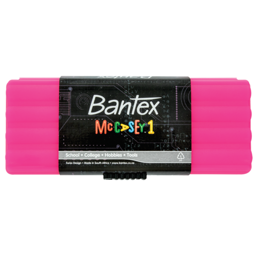 Bantex McCasey 1 Small Pencil Case (Assorted Item - Supplied At Random)