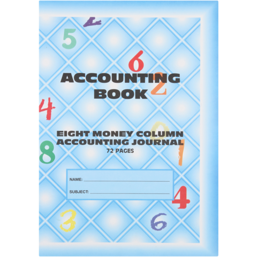 A4 Double Ledger Accounting Journal Book 72 Page