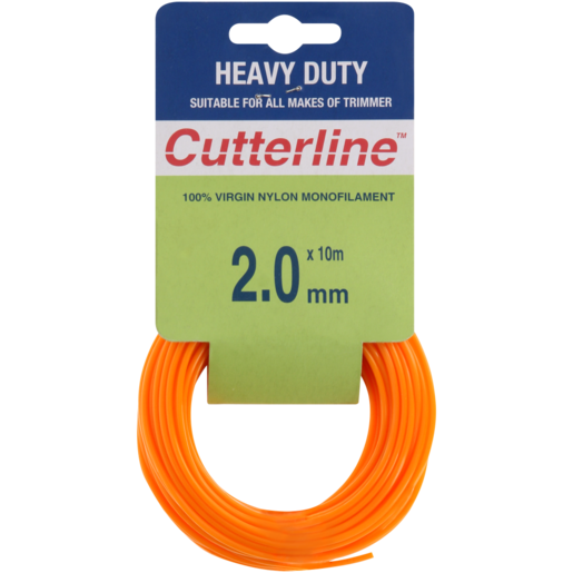 Cutterline Orange Nylon Trimmer Line 2mm x 10m