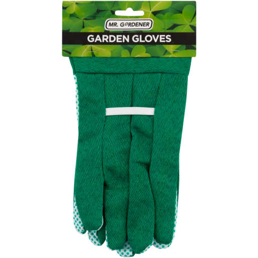 Polka Dot Gardening Gloves