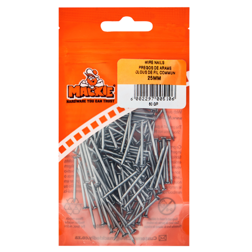 Mackie Wire Nail 25mm 60g
