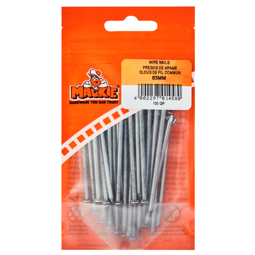 Mackie Wire Nail 63mm 100g