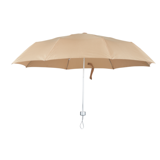 Poppins Beige Aluminium Super Mini Ladies Umbrella