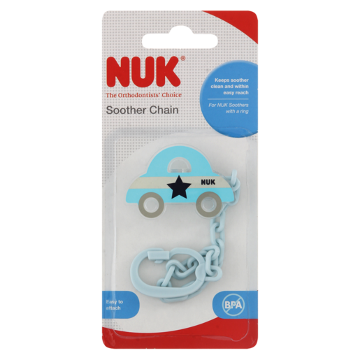 NUK Soother Chain (Colour May Vary)