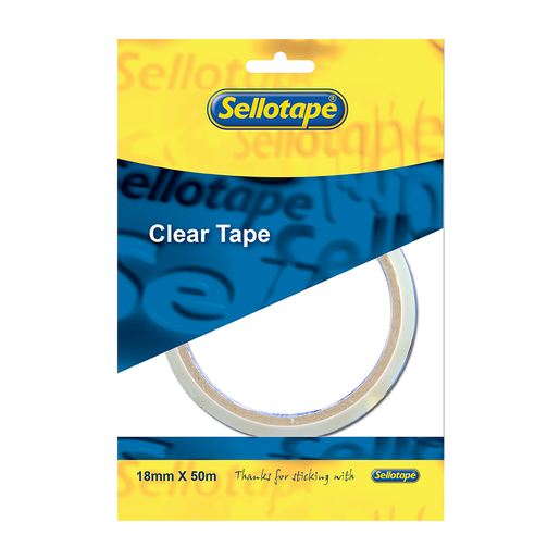 Sellotape Clear tape 50m
