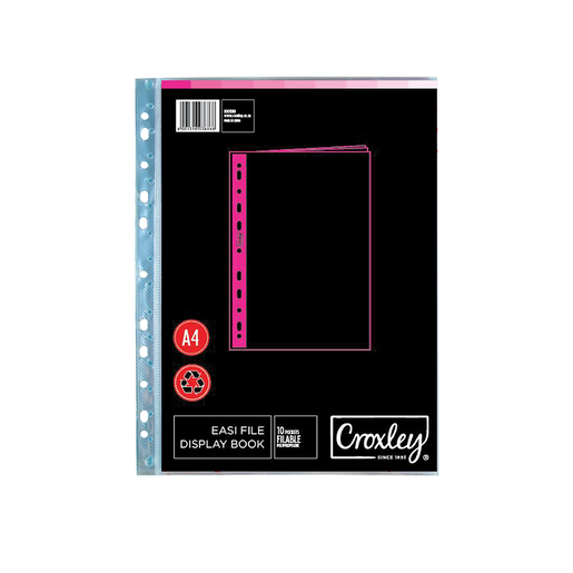 Croxley A4 Sheet Protector Sleeve 10 Pack