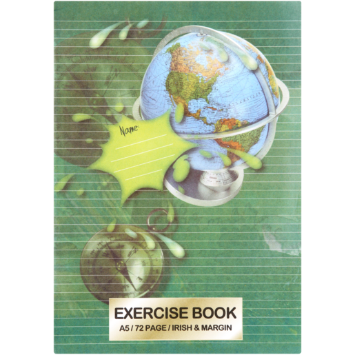 Scholar Irish & Margin A5 Exercise Book 72 Page