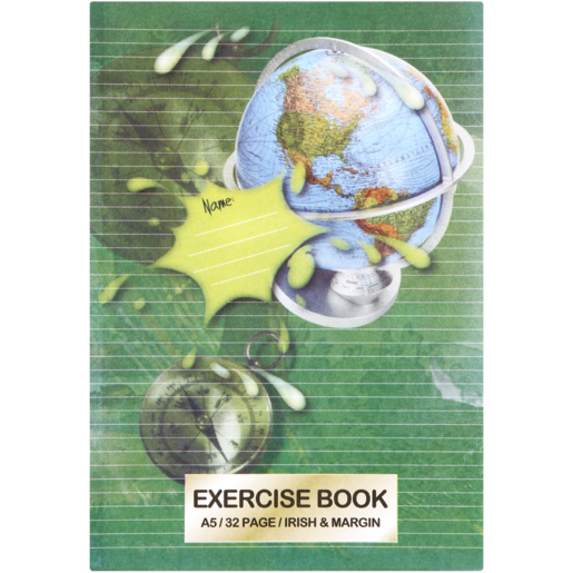 A5 Irish & Margin Exercise Book 32 Page