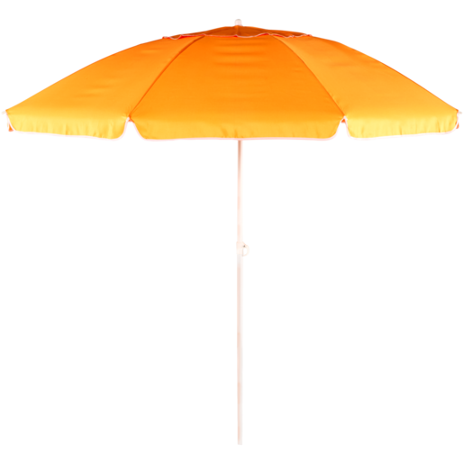 Orange Deluxe Beach Umbrella 200cm