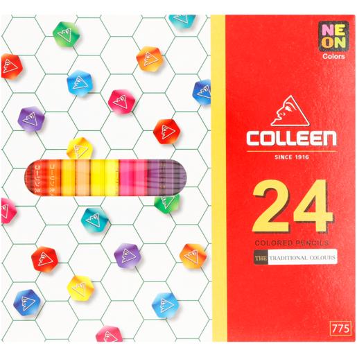 Colleen Traditional Coloured Pencils 24 Pack
