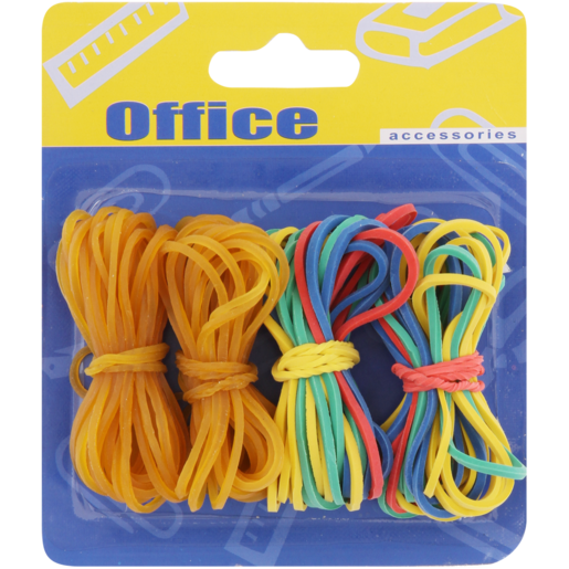 Office Accessories Rubber Bands 100 Pack