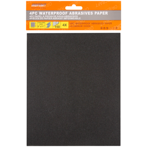 Orientcraft Waterproof Abrasives Paper 4 Pack