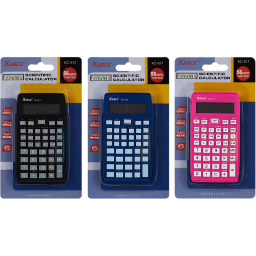 Karce KC-S17 Scientific Calculator (Colour May Vary)