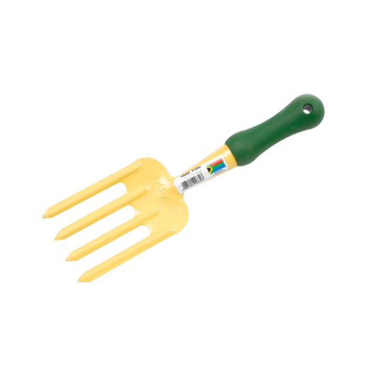Lasher Yellow & Green Garden Hand Fork