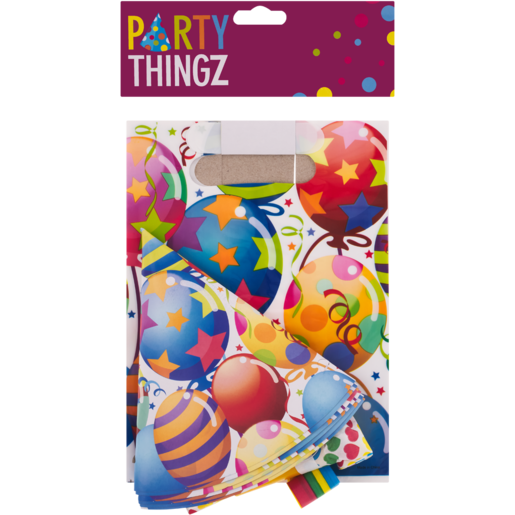 Party Thingz Loot Party Bags 6 Pack