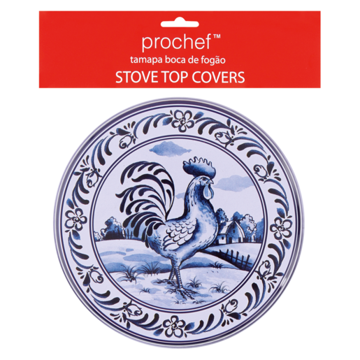 Prochef Stove Top Covers 4 Pack (Colour May Vary)