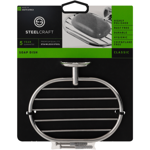 Steelcraft Stainless Steel Classic Soap Dish