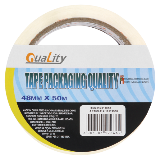 Quality Transparent Packaging Tape 48mmW x 50mL