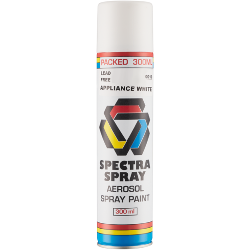 Spectra Appliance White Spray Paint Can 300ml