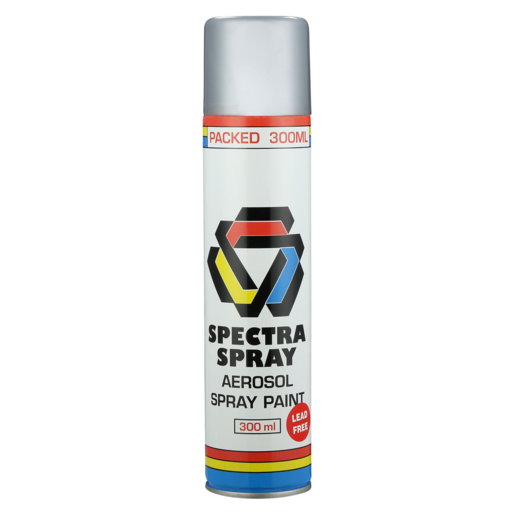 Spectra Super Silva Aerosol Spray Paint 300ml