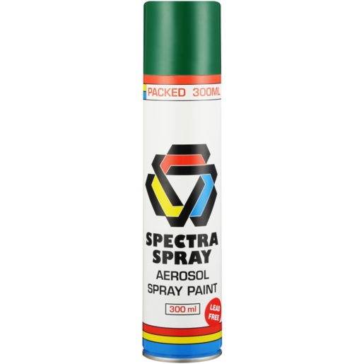 Spectra Spray Brilliant Green Aerosol Spray Paint 300ml