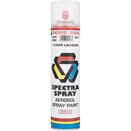 Spectra Clear Lacquer Spray Paint Can 300ml