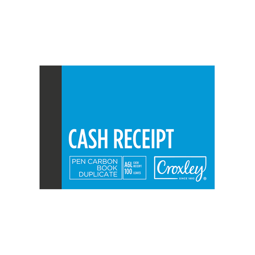 Petty Cash A6 Cash Receipt Book 100 Page