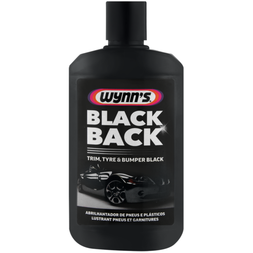 Wynn's Black Back Bumper Polish 200ml