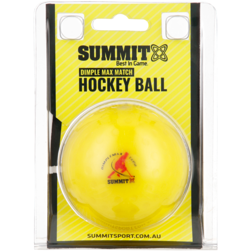Summit Yellow Dimple Hockey Ball