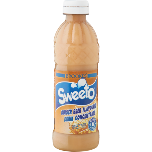 Brookes Sweeto Ginger Beer Flavoured Fruit Concentrate 200ml