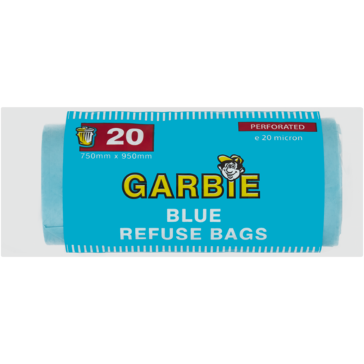 Garbie Blue Refuse Bags 20 Pack